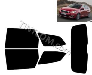                                 Фолио за тониране - Peugeot 308 (5 врати, комби, 2014 - ...) Solar Gard - серия NR Smoke Plus
                            